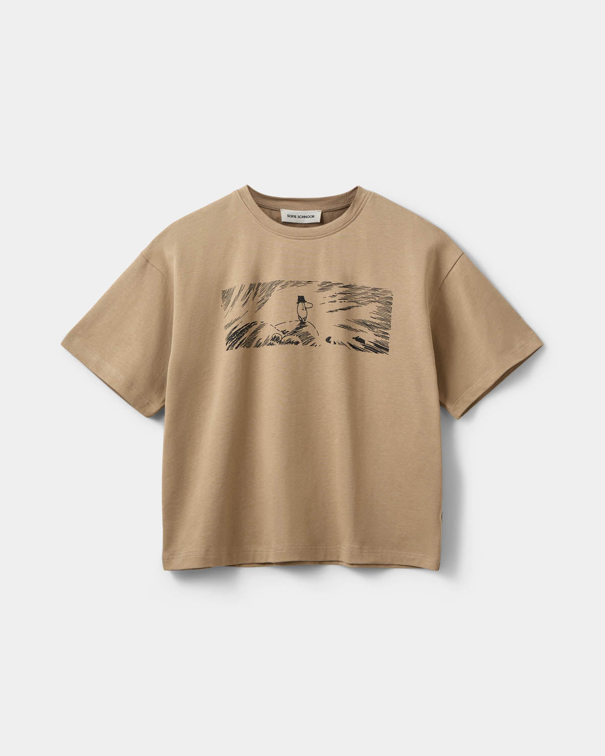 Sofie Schnoor WOMEN VERASW MOOMIN BOXY T-SHIRT T-shirt 7001 Sand