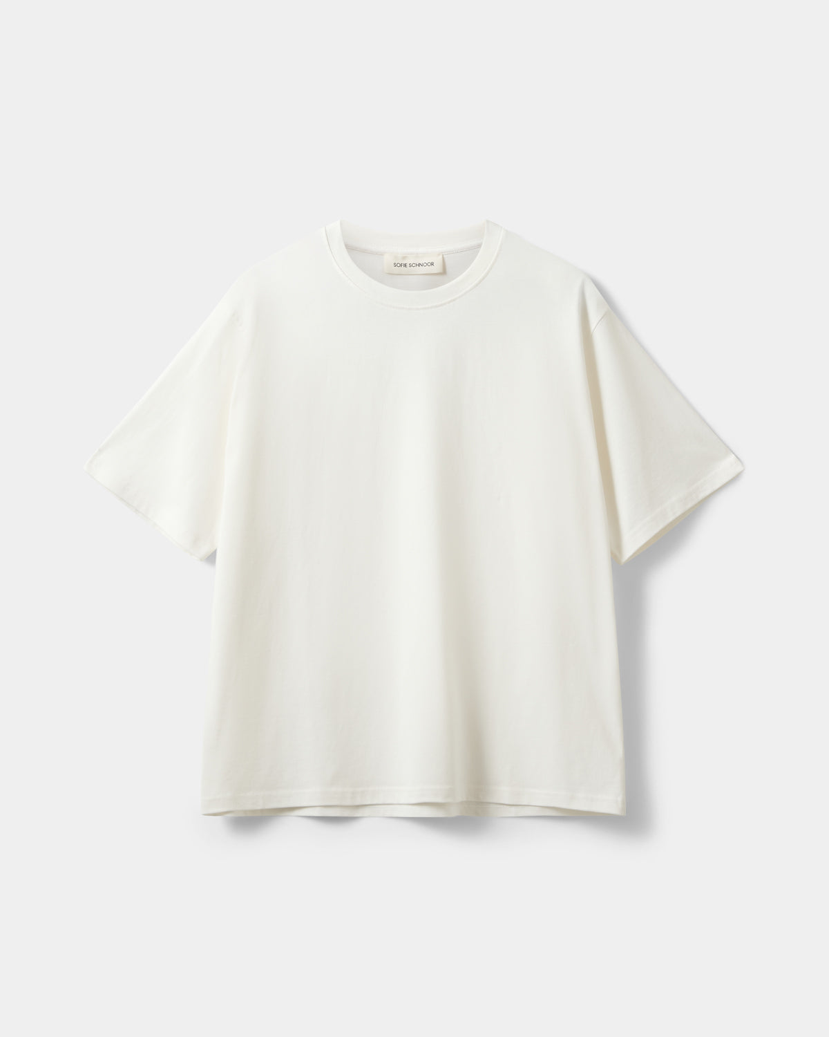 Sofie Schnoor WOMEN VERA BOXY T-SHIRT T-shirt 0141 White Alyssum