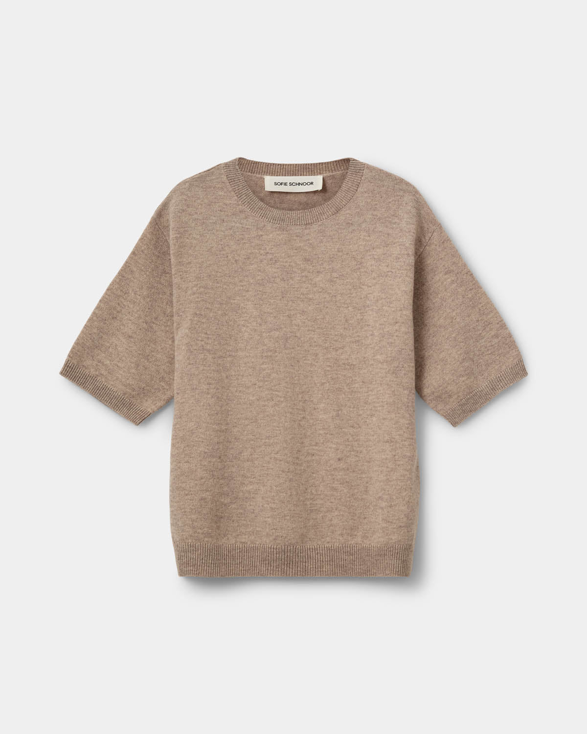 Sofie Schnoor YOUNG VIANNASY STRIK Sweater 7071 Brown melange
