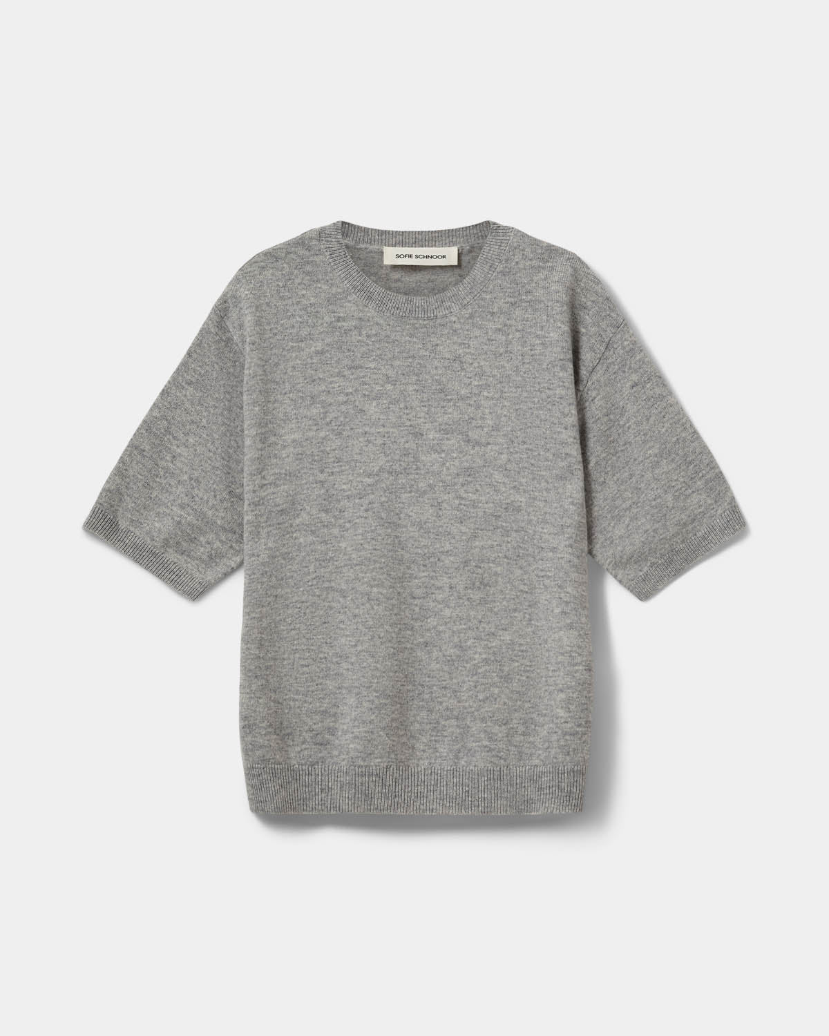 Sofie Schnoor YOUNG VIANNASY STRIK Sweater 8010 Grey melange