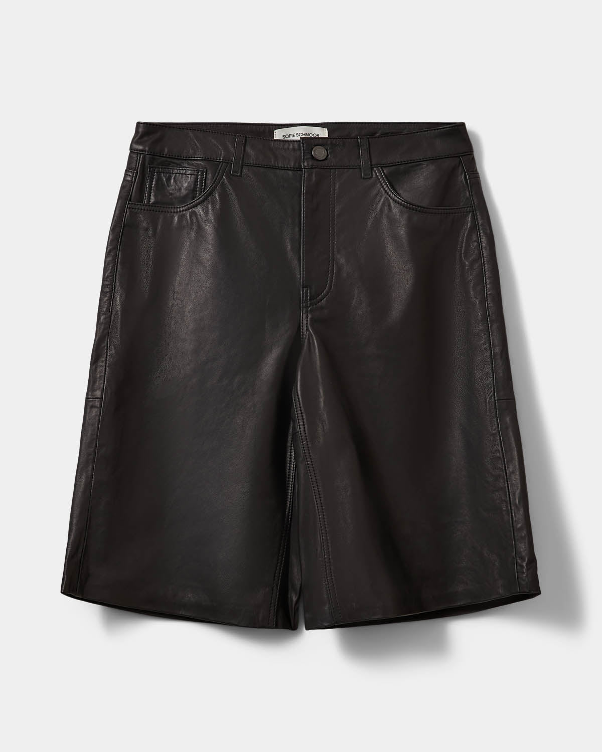 Sofie Schnoor WOMEN VOKESW LÆDERSHORTS Shorts 1000 Black