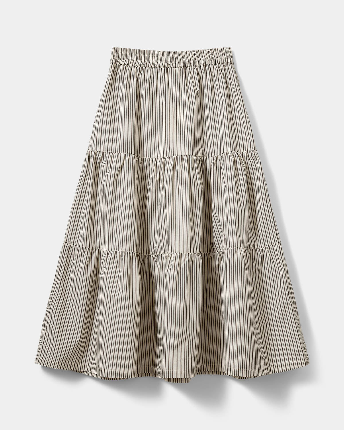 Sofie Schnoor YOUNG ViviSY Nederdel Nederdel 7113 Brown Striped