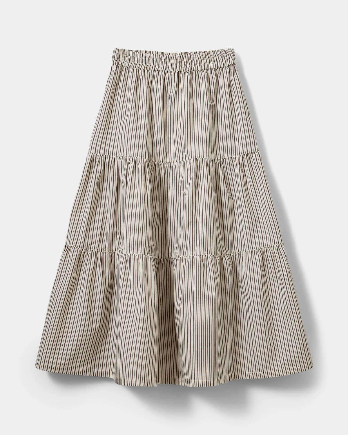 Sofie Schnoor YOUNG ViviSY Nederdel Nederdel 7113 Brown Striped