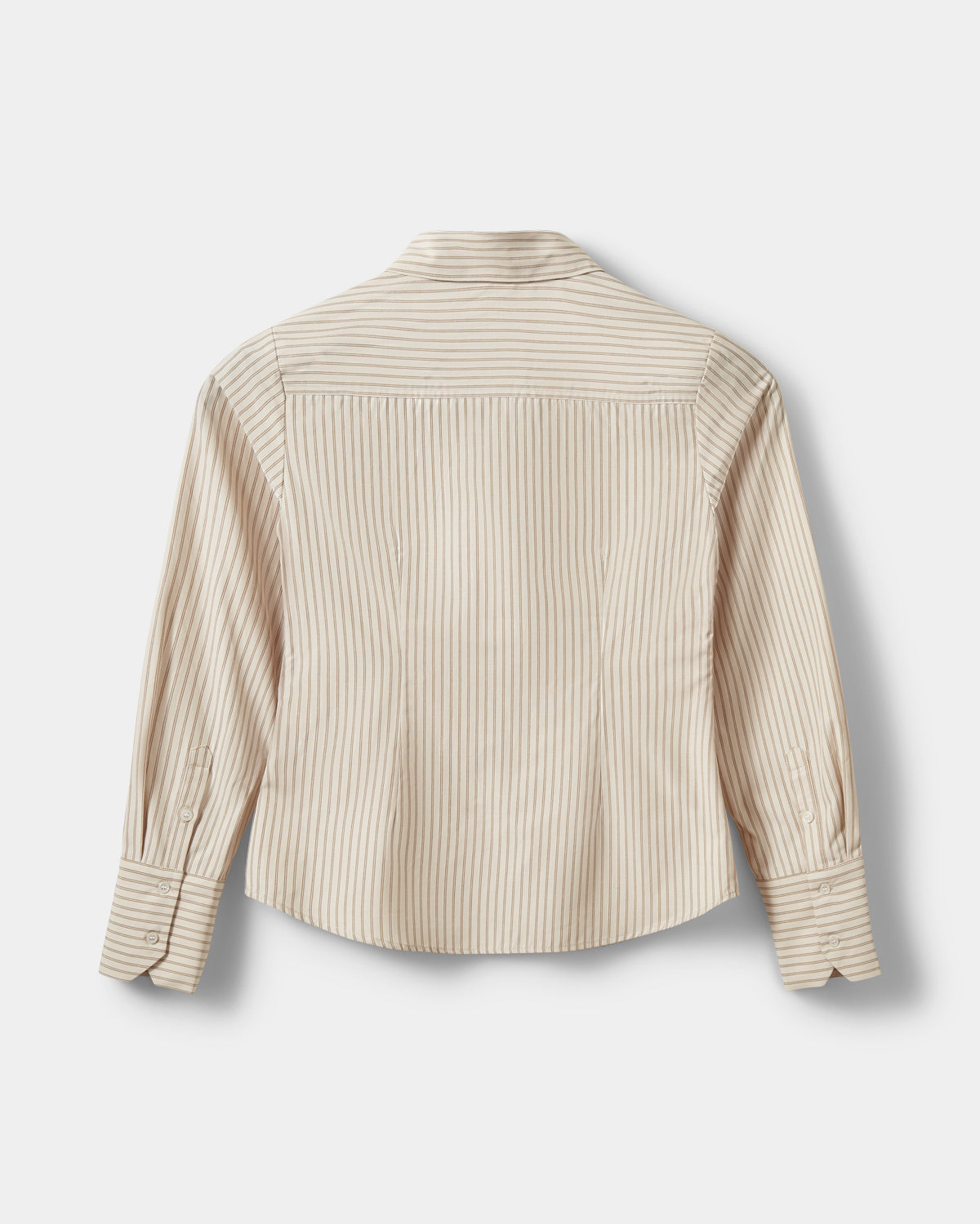 Sofie Schnoor WOMEN WILDASW TÆTSIDDENDE SKJORTE Skjorte 7118 Light Brown Striped